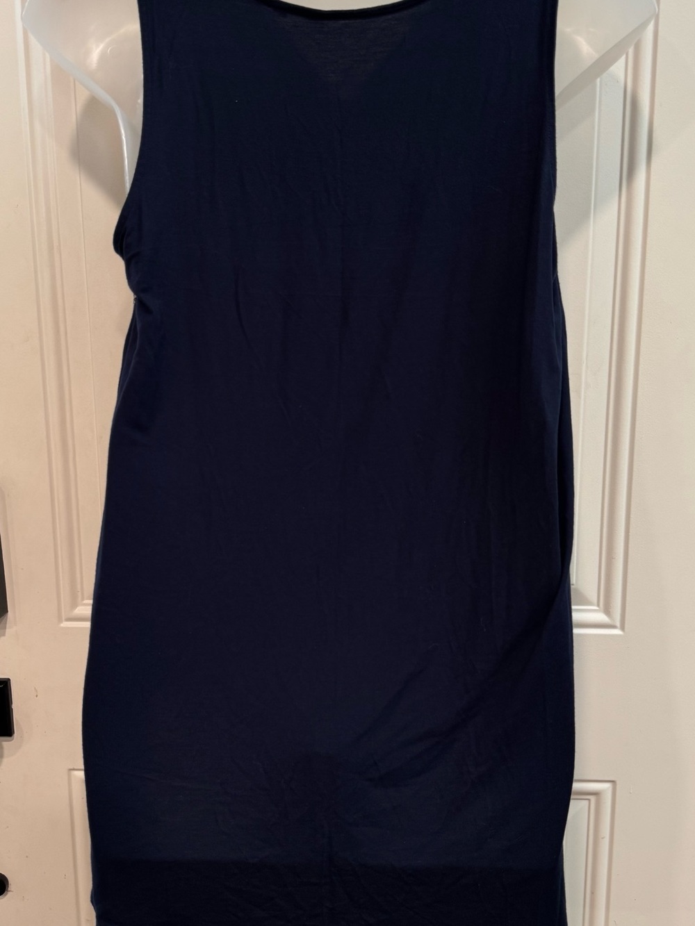 Maurices Navy Floral V-Neck Camisole with Pink and White Blooms - Picture 3 of 3